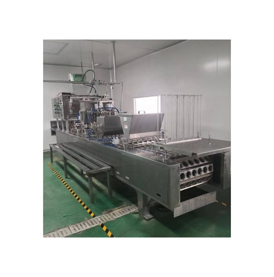 Máquina de procesamiento de leche de cabra de alta calidad Línea de procesamiento de yogur para congelación y homogeneización