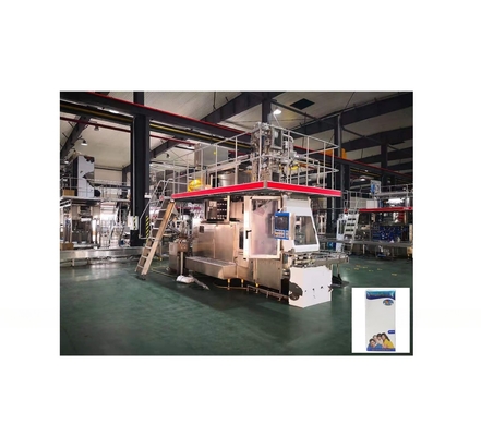 Precisión Máquina de embalaje de cartón para leche y jugos totalmente automática de 6000 cajas/hora