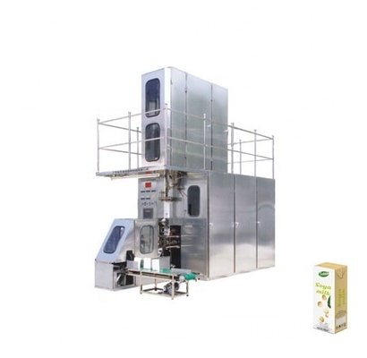 Precisión Máquina de embalaje de cartón para leche y jugos totalmente automática de 6000 cajas/hora