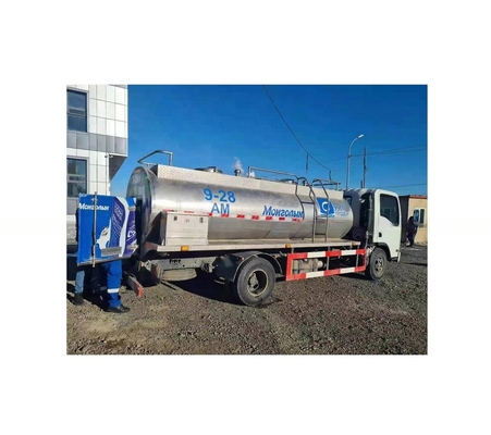 Tanque de refrigeración de leche a granel de gran capacidad con sistema de refrigeración