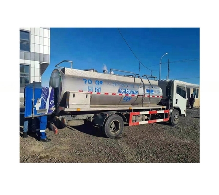 Tanque de refrigeración de leche a granel de gran capacidad con sistema de refrigeración