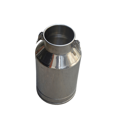 Contenedor de leche de aluminio sanitario de alimentos con tapa de 5,5 kg para almacenamiento de calidad alimentaria