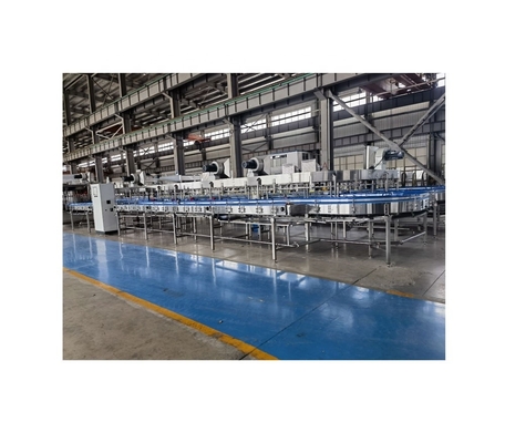 Mejore su eficiencia de producción con una línea de llenado de agua mineral pura embotellada de 15000 KG