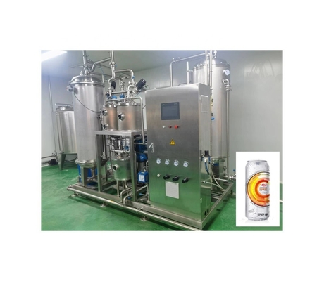 Mezclador de bebidas carbonatadas con gas de CO2 en 2150*1700*2300 Tamaño para la fabricación de bebidas