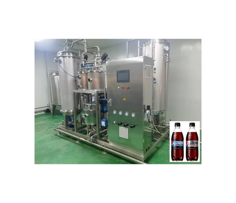 Mezclador de bebidas carbonatadas con gas de CO2 en 2150*1700*2300 Tamaño para la fabricación de bebidas