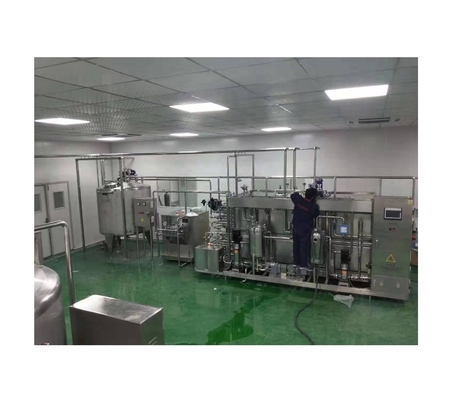 Planta de procesamiento de leche UHT de acero inoxidable 304/316 de 60 kW para la producción de alta capacidad