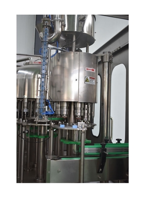 100% de precisión de llenado llave en mano Bebidas gaseosas con gas de producción con alta tensión