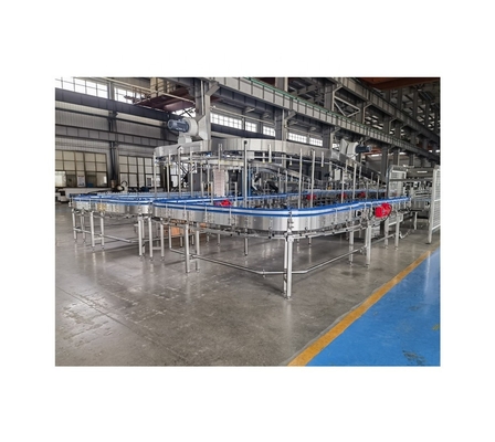 15000 KG Proyecto llave en mano Línea de llenado de agua mineral para producción estándar