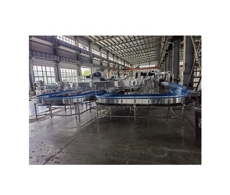15000 KG Proyecto llave en mano Línea de llenado de agua mineral para producción estándar