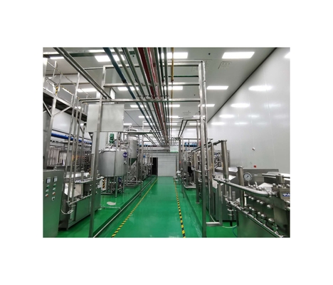 Proyecto llave en mano de tensión personalizada Línea de producción de yogur 3000L/H