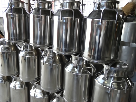 Incluye latas de leche de acero inoxidable y soporte técnico de video duradero después del servicio
