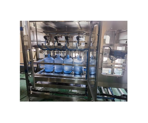 Línea de embotellado de agua mineral de 5 galones 20L con presión normal de llenado