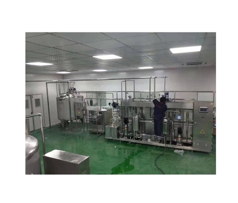 Planta de procesamiento de leche pasteurizada llave en mano con voltaje personalizado y diseño variable