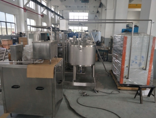 Máquina de procesamiento de helados de tamaño pequeño de 300L para uso industrial