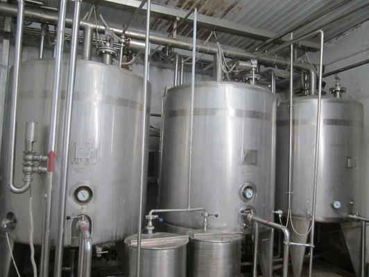 Planta de procesamiento de leche pasteurizada llave en mano con voltaje personalizado y diseño variable