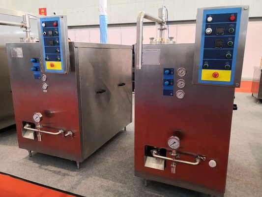 Fácil de operar alimentos sanitarios helados duros congelador continuo para productos lácteos