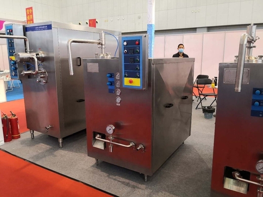 Fácil de operar alimentos sanitarios helados duros congelador continuo para productos lácteos