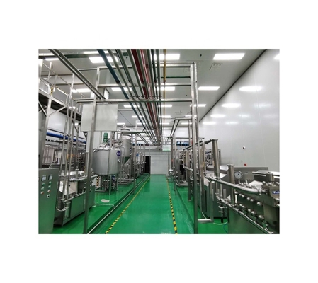 20000 KG Completa planta de yogur para la pasteurización congelación homogeneización y fermentación
