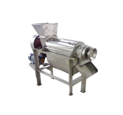 Extractor de jugo de prensa de tornillo Perfecto para el procesamiento de jugo de manzana en casa