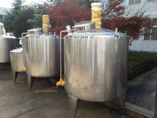 1.5KW Sanidad alimentaria SUS304 acero inoxidable 600L helado envejecimiento de la TVA