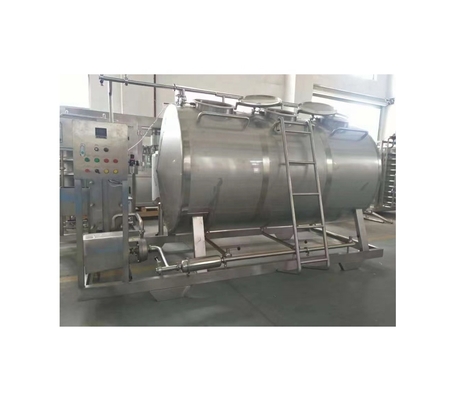 Lavadora de procesamiento de 500 a 1000 litros de tanque CIP