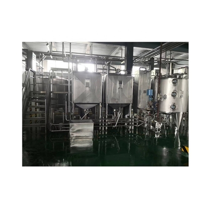 Proyecto llave en mano para la línea de procesamiento de leche de coco de tamaño estándar y tecnología avanzada