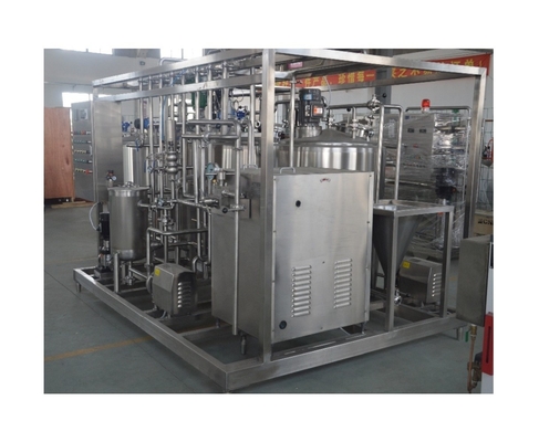 Línea de producción de helados a pequeña escala de 300L/h para granjas sin igual y rendimiento