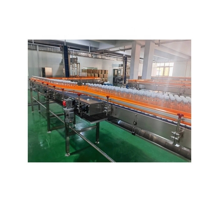 Línea de llenado de agua mineral aromatizada para embotellado de agua estándar