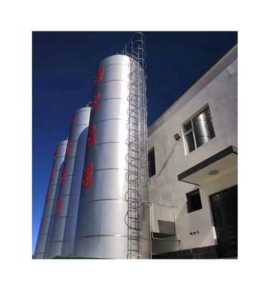 220V/380V Silos aislados de tensión para almacenamiento de leche para la planta de fabricación