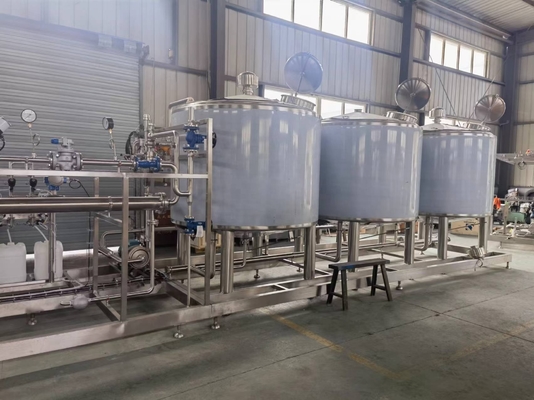 Sistema avanzado de limpieza CIP para cervecería adaptado a las necesidades de procesamiento del cliente