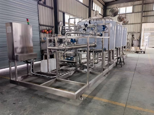 Sistema avanzado de limpieza CIP para cervecería adaptado a las necesidades de procesamiento del cliente