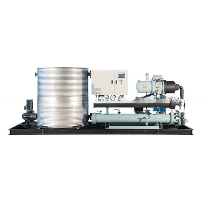 Refrigerador de agua industrial de tipo tornillo de 65 kW esencial para la producción de leche pasteurizada
