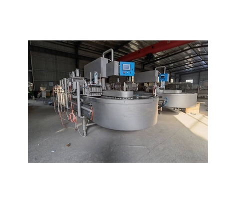 SUS304/316L Línea de procesamiento de helados con palitos de helados totalmente automática y de larga duración