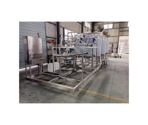 Control de pantalla táctil PLC Máquina de procesamiento de jugo fresco CIP para la producción de jugo rápido