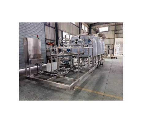 Control de pantalla táctil PLC Máquina de procesamiento de jugo fresco CIP para la producción de jugo rápido
