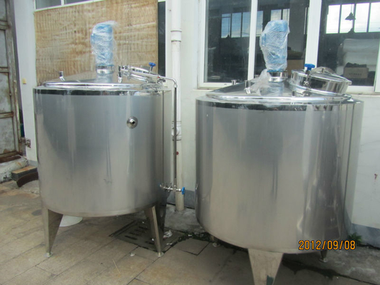 220V/380V Voltado personalizado 500L Aging Vat para la producción de helados y opciones personalizadas