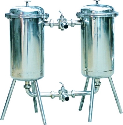 Filtro de leche pasteurizado de acero inoxidable dúplex para servicio de mantenimiento y reparación en el campo