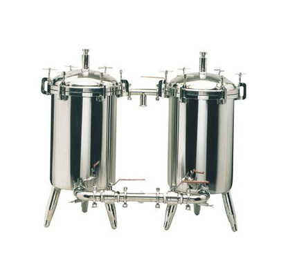 Filtro de leche pasteurizado de acero inoxidable dúplex para servicio de mantenimiento y reparación en el campo