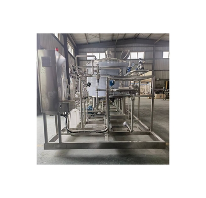 Tango de limpieza CIP de jugo de tensión de 220V/380V/415V para línea de procesamiento de leche
