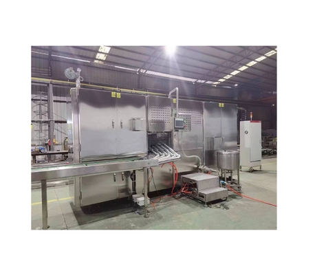 2.2kw Maquina para hacer waffles de huevo helados línea de fabricación de tazas de waffle