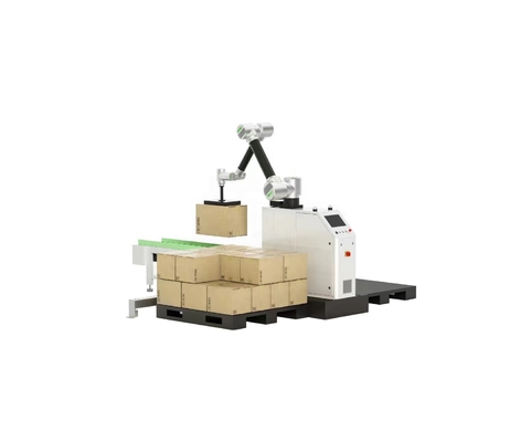 Rango de temperatura 0-55C Palletizador robótico colaborativo con radio de trabajo de 1600 mm