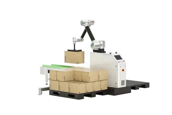 Rango de temperatura 0-55C Palletizador robótico colaborativo con radio de trabajo de 1600 mm