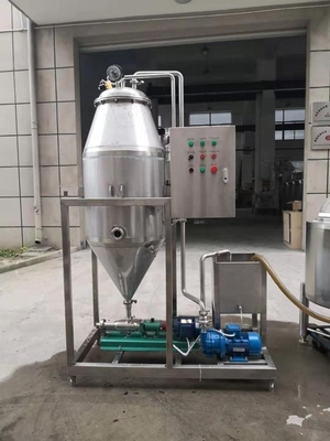 Desaerador de vacío industrial de pulpa de frutas frescas de 1000L/h con voltaje de 220V/380V/415V/440V
