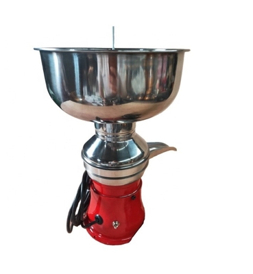 Skimmer de crema de leche a mano a pequeña escala de 50L/h con material de leche cruda