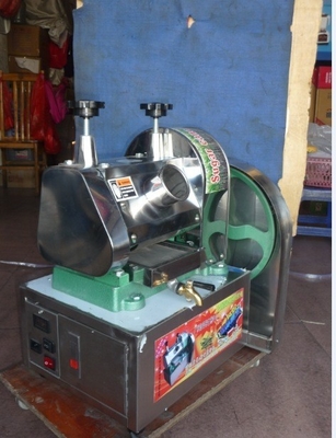 Máquina de trituración manual de caña de azúcar Bajo nivel de ruido para extracción y procesamiento de jugo