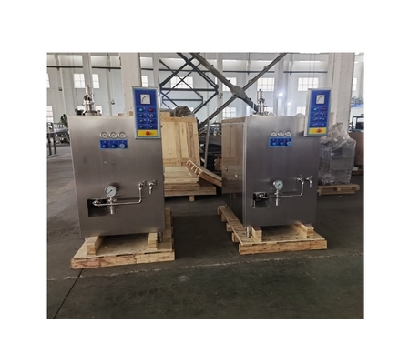 Máquina avanzada de congelación de helados de 100L/h con temperatura de entrada de mezcla de 2 a 4C
