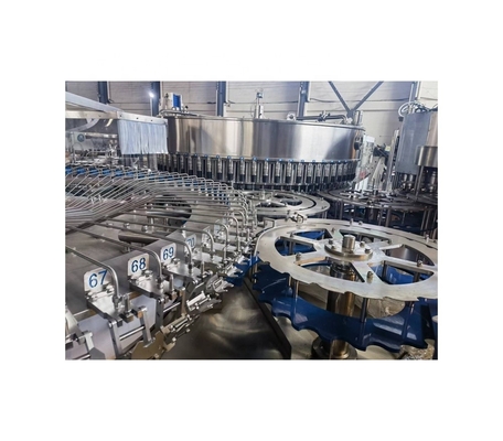 Máquina automática de procesamiento de cerveza para llenar botellas de PET/botellas de vidrio
