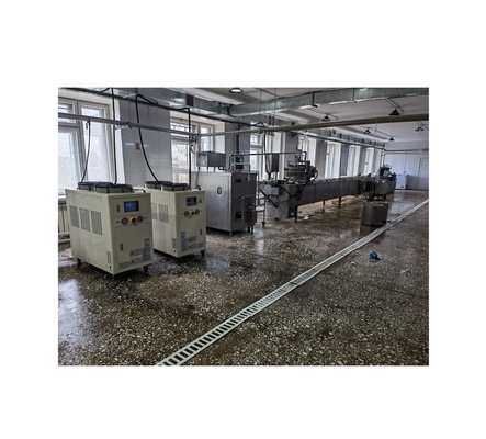 Línea de procesamiento de helados automática de alta productividad con función de maquinaria
