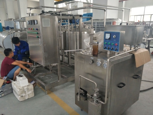 Máquina de procesamiento de helados de tamaño pequeño de 300L para uso industrial