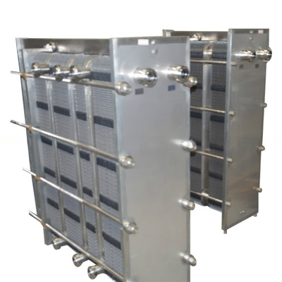 Intercambiador de calor instantáneo de 1000L/H para placas de leche para productos lácteos con rango de temperatura de trabajo de 0 a 350 oC